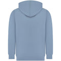 Stein Blau - Back - SF - Kapuzenpullover für Herren-Damen Unisex