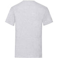 Grau meliert - Back - Fruit of the Loom - T-Shirt für Herren-Damen Unisex