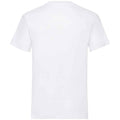 Weiß - Back - Fruit of the Loom - T-Shirt für Herren-Damen Unisex