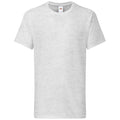 Grau meliert - Front - Fruit of the Loom - "Iconic 195 Premium" T-Shirt für Kinder