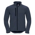 Dunkelblau - Front - Russell - Softshelljacke für Herren