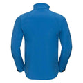 Azurblau - Back - Russell - Softshelljacke für Herren