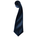 Marineblau - Front - Premier - "Colours" Krawatte für Herren-Damen Unisex