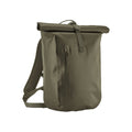 Verdeckte Grün - Front - Quadra - Rucksack "Lite", Roll Top