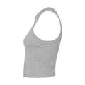 Athletisches Grau - Side - Bella + Canvas - Ärmelloses Oberteil Racerback für Damen