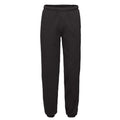 Schwarz - Front - Fruit of the Loom - "Premium" Jogginghosen für Herren-Damen Unisex