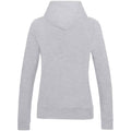 Grau - Back - Awdis - "College" Kapuzenpullover für Damen