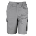 Grau - Front - WORK-GUARD by Result - "Action" Cargo-Shorts für Herren