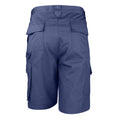 Marineblau - Back - WORK-GUARD by Result - "Action" Cargo-Shorts für Herren