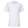 Weiß - Front - Gildan - Poloshirt Weiche Haptik für Herren-Damen Unisex