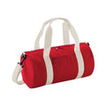 Rot-Naturweiß - Front - Bagbase - Reisetasche, Mini