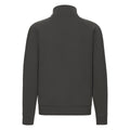 Hellgrau - Back - Fruit of the Loom - "Premium" Sweatjacke für Herren