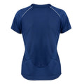 Marineblau-Weiß - Back - Spiro - T-Shirt für Damen - Training