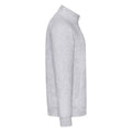 Grau meliert - Side - Fruit of the Loom - "Premium" Sweatshirt für Herren