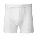 Weiß - Side - Fruit of the Loom - "Classic" Boxershorts für Herren(2er-Pack)