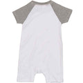 Weiß-meliert meliert - Back - Babybugz - Bodysuit für Baby