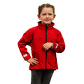 Rot - Side - Result - Softshelljacke für Kinder