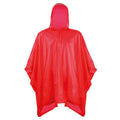 Rot - Front - Splashmacs - Poncho für Kinder