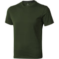 Armee-Grün - Front - Elevate Herren T-Shirt Nanaimo, kurzärmlig