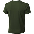 Armee-Grün - Back - Elevate Herren T-Shirt Nanaimo, kurzärmlig