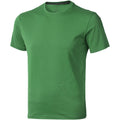 Farngrün - Front - Elevate Herren T-Shirt Nanaimo, kurzärmlig