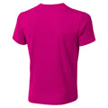 Pink - Back - Elevate Herren T-Shirt Nanaimo, kurzärmlig