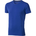 Blau - Front - Elevate Herren T-Shirt Kawartha, kurzärmlig