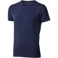 Marineblau - Front - Elevate Herren T-Shirt Kawartha, kurzärmlig