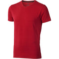 Rot - Front - Elevate Herren T-Shirt Kawartha, kurzärmlig