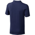 Marineblau - Back - Elevate Herren Poloshirt Calgary, kurzärmlig