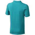 Wasserblau - Back - Elevate Herren Poloshirt Calgary, kurzärmlig