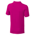 Pink - Back - Elevate Herren Poloshirt Calgary, kurzärmlig