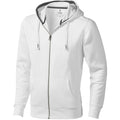 Weiß - Front - Elevate Herren Kapuzenjacke Arora