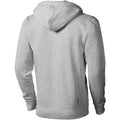 Grau meliert - Back - Elevate Herren Kapuzenjacke Arora