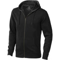 Anthrazit - Front - Elevate Herren Kapuzenjacke Arora