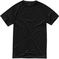 Schwarz - Side - Elevate Herren T-Shirt Niagara, kurzärmlig