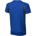 Blau-Anthrazit - Back - Elevate Herren T-Shirt Quebec, kurzärmlig