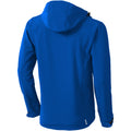 Blau - Back - Elevate Herren Langley Softshell Jacke