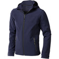 Marineblau - Front - Elevate Herren Langley Softshell Jacke