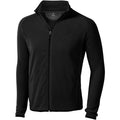 Schwarz - Front - Elevate Herren Microfleece-Jacke Brossard