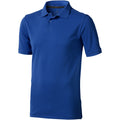 Blau - Front - Elevate Herren Poloshirt Calgary, kurzärmlig (2 Stück-Packung)