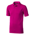 Pink - Front - Elevate Herren Poloshirt Calgary, kurzärmlig (2 Stück-Packung)