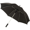 Schwarz-Weiß - Front - Avenue Automatischer Sturm-Regenschirm Spark, 58 cm (2 Stück-Packung)