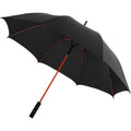 Schwarz-Rot - Front - Avenue Automatischer Sturm-Regenschirm Spark, 58 cm (2 Stück-Packung)