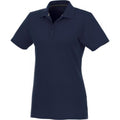 Marineblau - Front - Elevate - "Helios" Poloshirt für Damen kurzärmlig