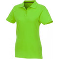 Apfelgrün - Front - Elevate - "Helios" Poloshirt für Damen kurzärmlig