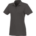 Sturmgrau - Front - Elevate - "Helios" Poloshirt für Damen kurzärmlig