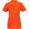 Orange - Back - Elevate - "Helios" Poloshirt für Damen kurzärmlig