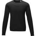 Tiefes Schwarz - Front - Elevate - "Zenon" Pullover für Herren