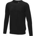 Schwarz - Side - Elevate - "Merrit" Pullover für Herren